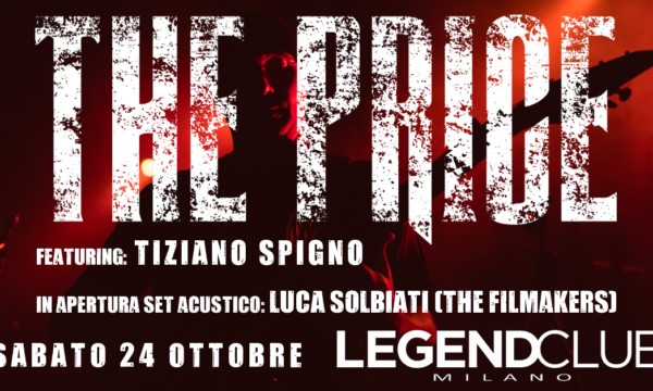 THE PRICE live al Legend Club di Milano