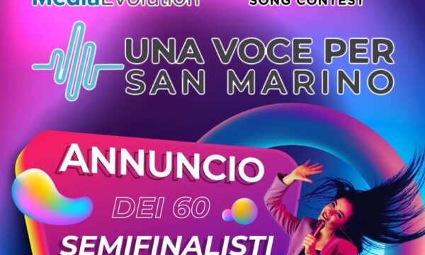 Una voce per San Marino: ecco i nomi dei semifinalisti!
